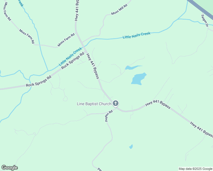 map of restaurants, bars, coffee shops, grocery stores, and more near 140 Todd Weaver Road in Alto