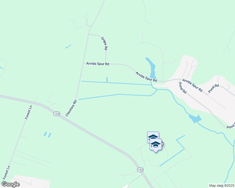 map of restaurants, bars, coffee shops, grocery stores, and more near 1055 Cheshire Road in Rocky Point