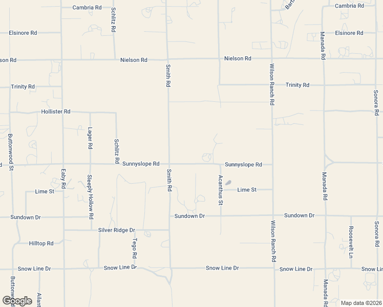 map of restaurants, bars, coffee shops, grocery stores, and more near 9035 Smith Road in Phelan