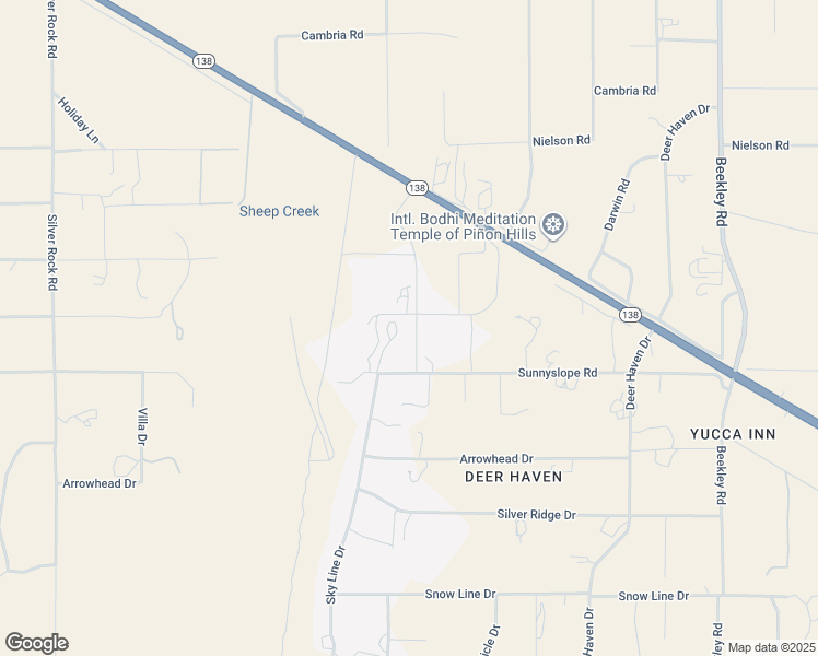 map of restaurants, bars, coffee shops, grocery stores, and more near 8978 Broken Spur Road in Piñon Hills