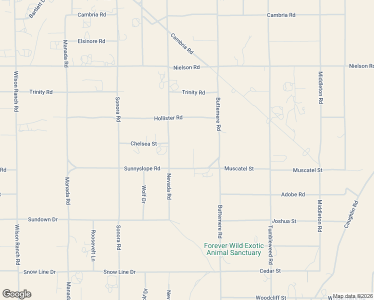 map of restaurants, bars, coffee shops, grocery stores, and more near 8974 Arizona Avenue in Phelan