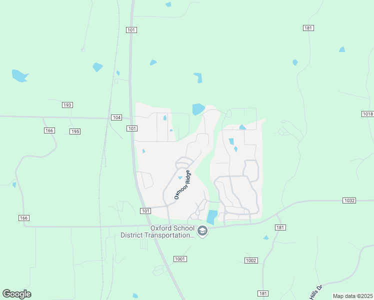 map of restaurants, bars, coffee shops, grocery stores, and more near Elizabeth Court in Oxford