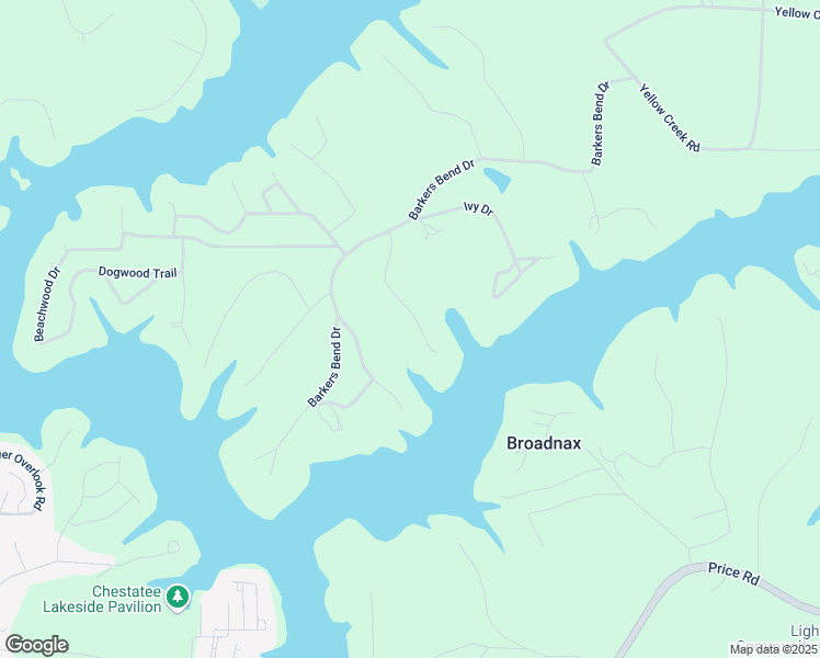 map of restaurants, bars, coffee shops, grocery stores, and more near 7364 Cherokee Lane in Murrayville
