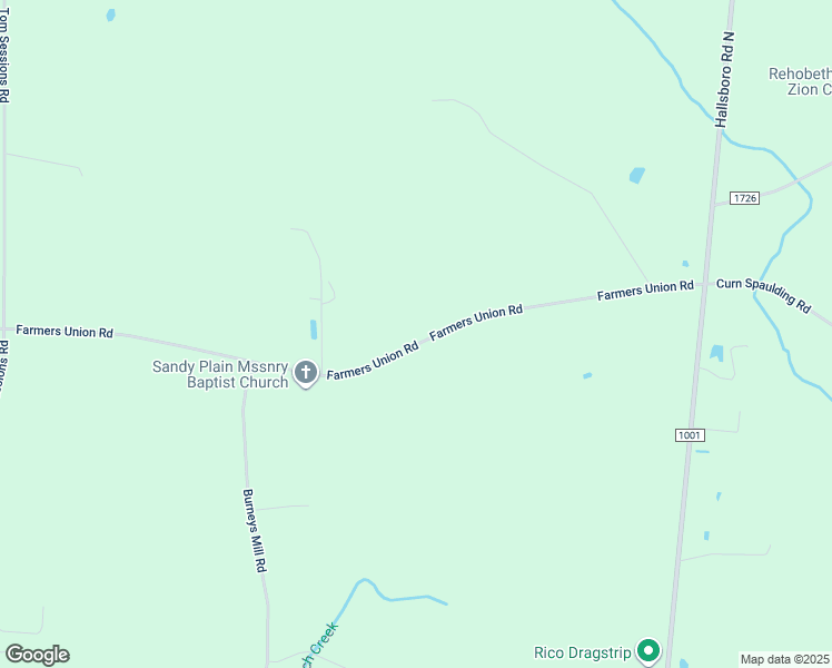 map of restaurants, bars, coffee shops, grocery stores, and more near 636 Farmers Union Road in Clarkton
