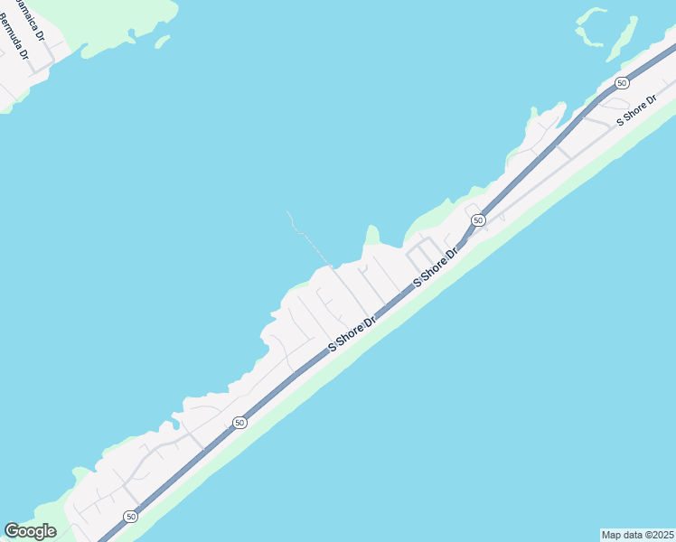 map of restaurants, bars, coffee shops, grocery stores, and more near 130 Atkinson Road in Surf City