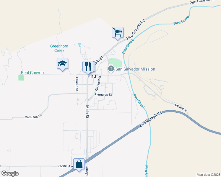 map of restaurants, bars, coffee shops, grocery stores, and more near 487 River Street in Fillmore