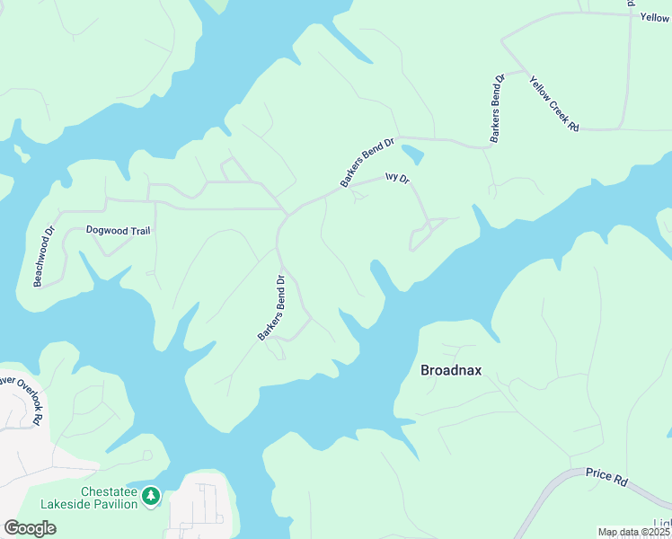 map of restaurants, bars, coffee shops, grocery stores, and more near 7356 Cherokee Lane in Murrayville