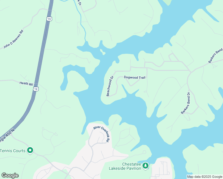 map of restaurants, bars, coffee shops, grocery stores, and more near 8091 Beachwood Drive in Murrayville