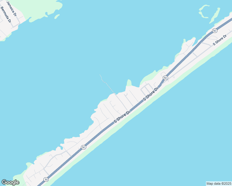 map of restaurants, bars, coffee shops, grocery stores, and more near 140 Atkinson Road in Surf City