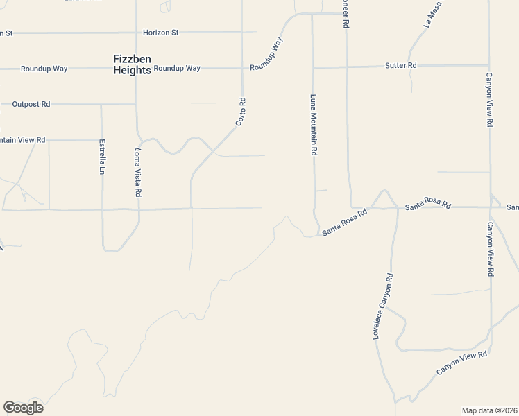 map of restaurants, bars, coffee shops, grocery stores, and more near 26652 Santa Rosa Road in Apple Valley