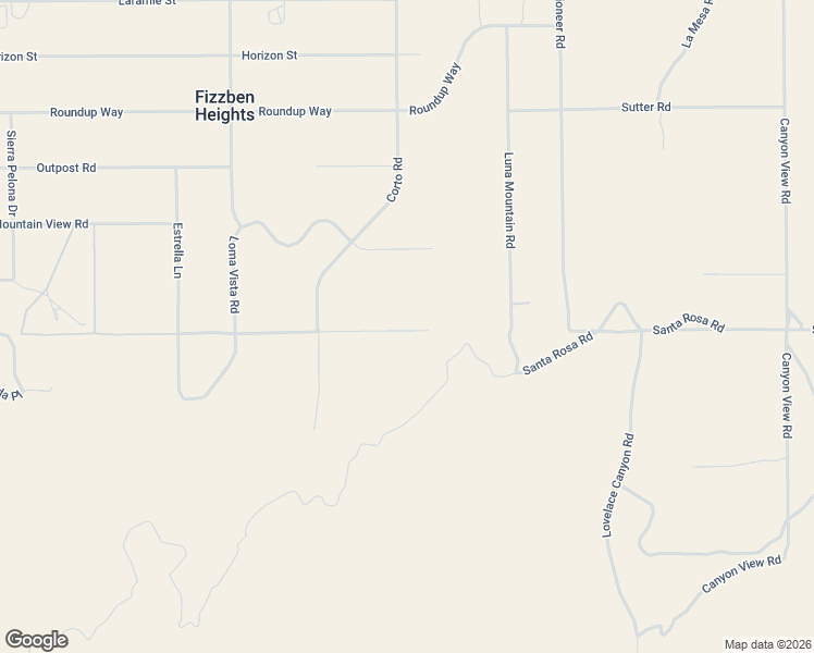 map of restaurants, bars, coffee shops, grocery stores, and more near 26652 Santa Rosa Road in Apple Valley