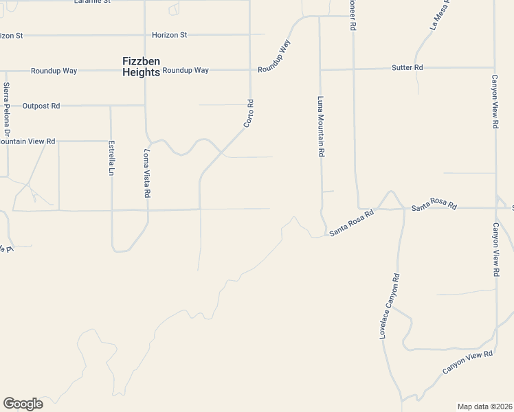 map of restaurants, bars, coffee shops, grocery stores, and more near 26652 Santa Rosa Road in Apple Valley