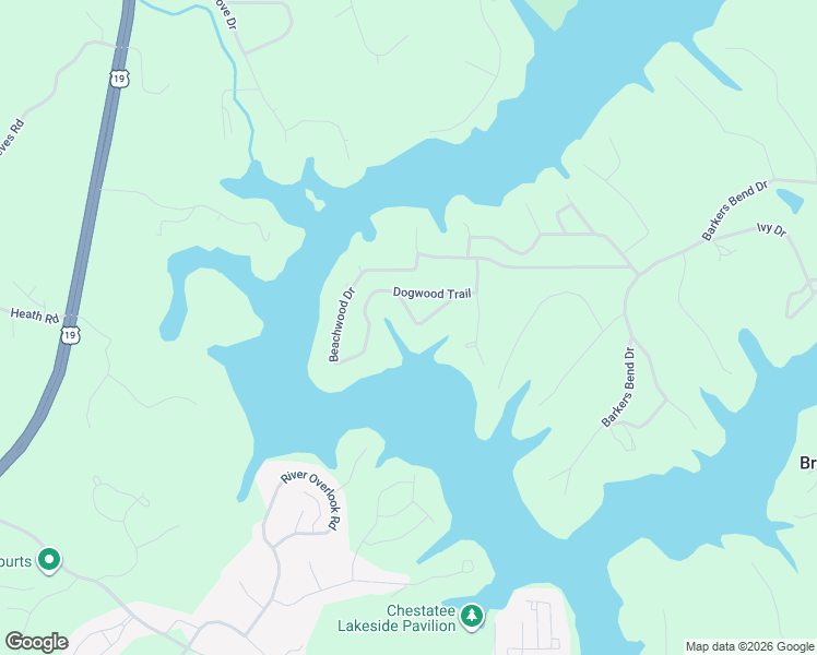 map of restaurants, bars, coffee shops, grocery stores, and more near 7731 Elm Circle in Murrayville