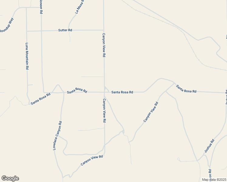 map of restaurants, bars, coffee shops, grocery stores, and more near Santa Rosa Road in San Bernardino County