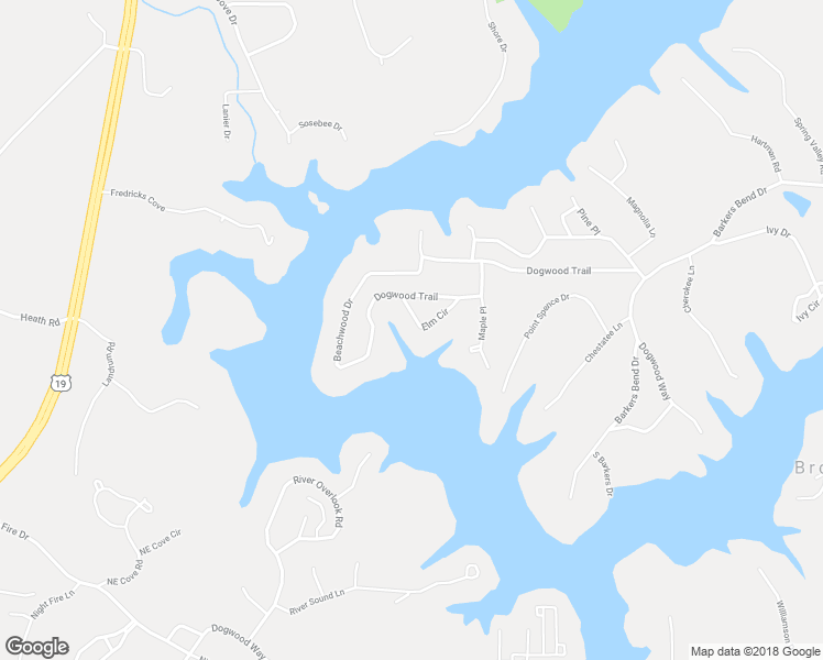 map of restaurants, bars, coffee shops, grocery stores, and more near 7731 Elm Circle in Murrayville