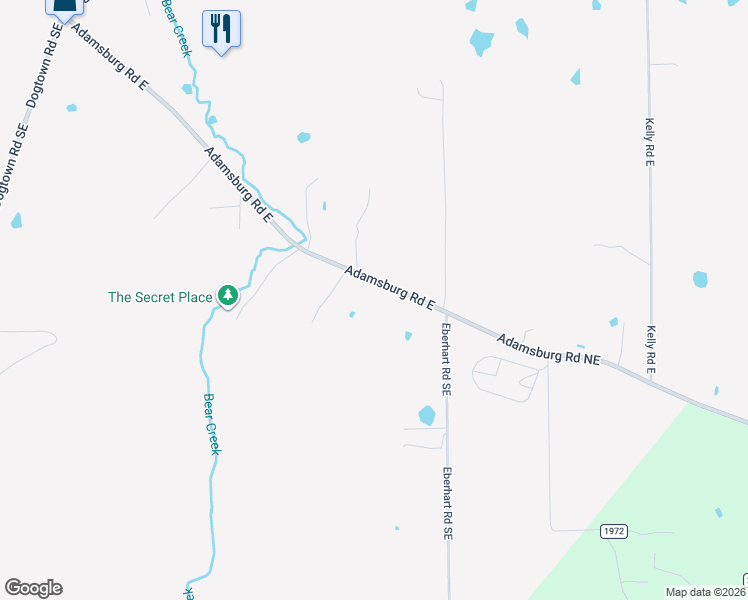 map of restaurants, bars, coffee shops, grocery stores, and more near 1816 County Road 78 in Fort Payne