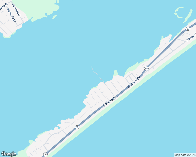 map of restaurants, bars, coffee shops, grocery stores, and more near 153 Atkinson Road in Surf City