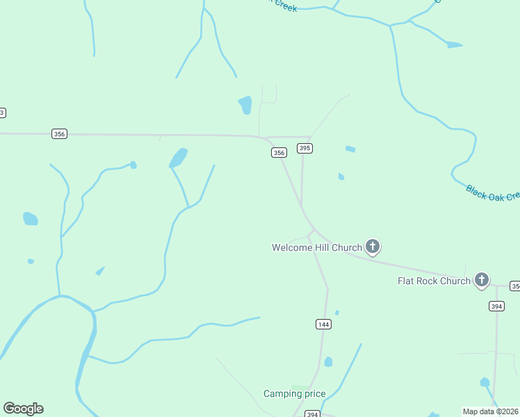 map of restaurants, bars, coffee shops, grocery stores, and more near 108 County Road 144 in Grove Oak