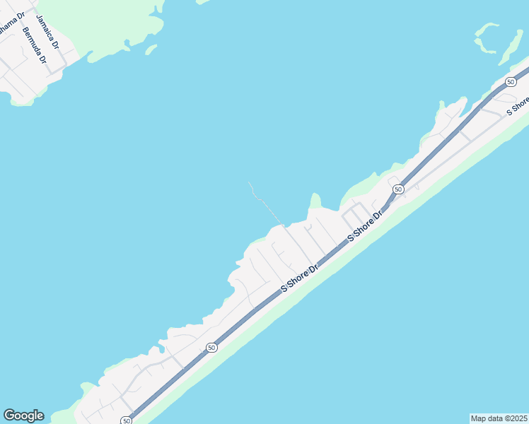 map of restaurants, bars, coffee shops, grocery stores, and more near 157 Atkinson Road in Surf City