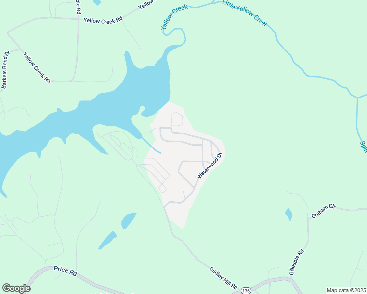 map of restaurants, bars, coffee shops, grocery stores, and more near 5409 Mountain Lake Terrace in Gainesville