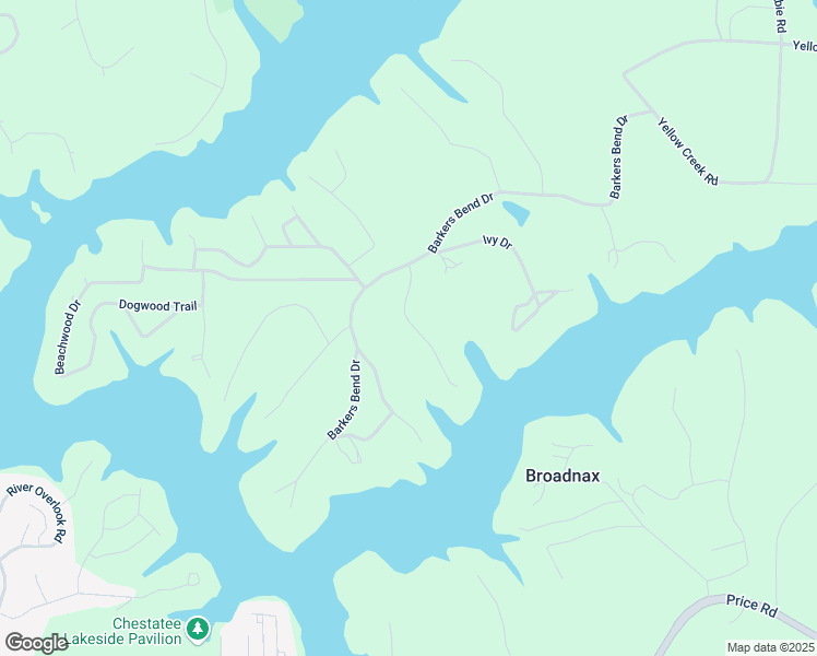 map of restaurants, bars, coffee shops, grocery stores, and more near 7356 Cherokee Lane in Murrayville