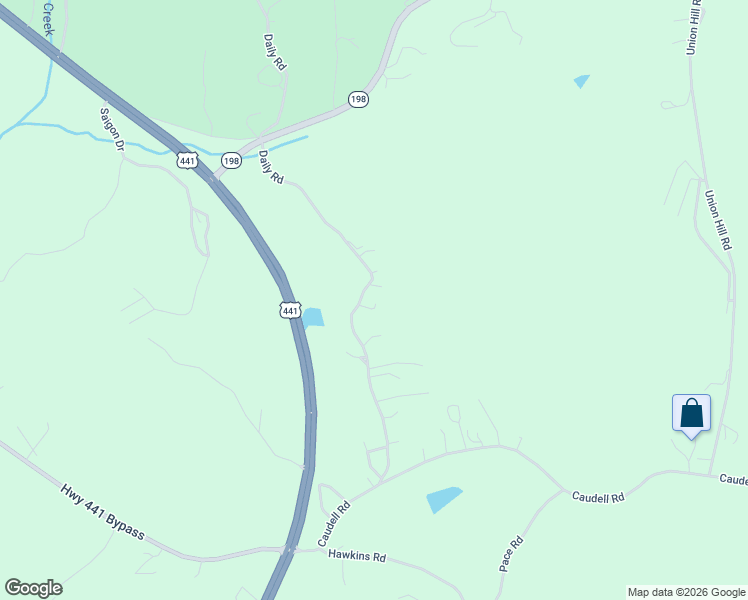 map of restaurants, bars, coffee shops, grocery stores, and more near 348 Daily Road in Alto