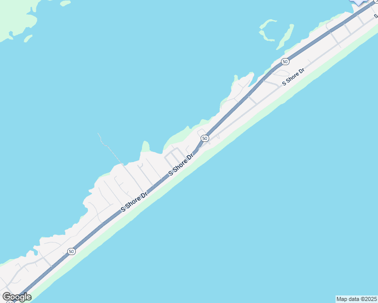 map of restaurants, bars, coffee shops, grocery stores, and more near 102A Windward Drive in Surf City