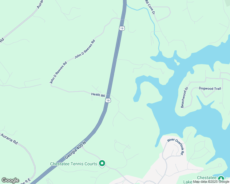 map of restaurants, bars, coffee shops, grocery stores, and more near 4470 Georgia 400 in Dawsonville