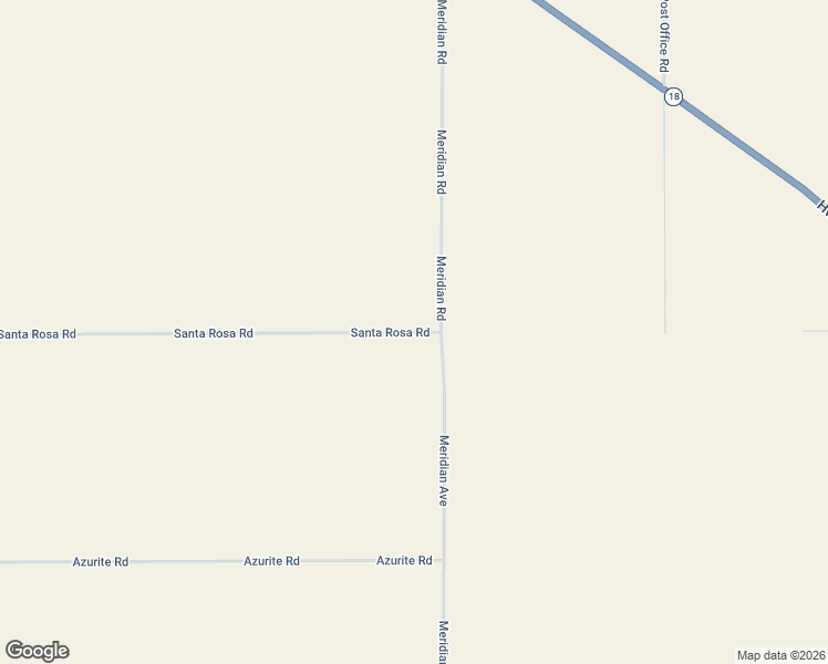 map of restaurants, bars, coffee shops, grocery stores, and more near 33653 Santa Rosa Road in Lucerne Valley
