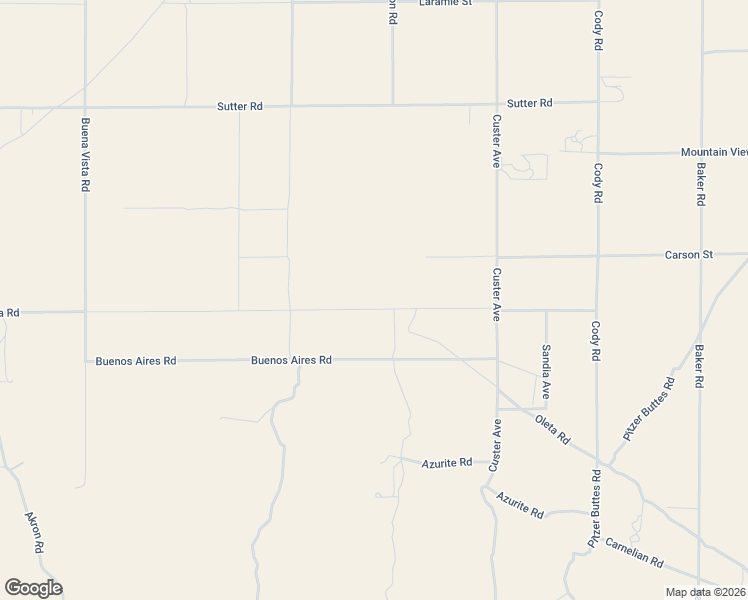 map of restaurants, bars, coffee shops, grocery stores, and more near 31073 Carson Street in Lucerne Valley