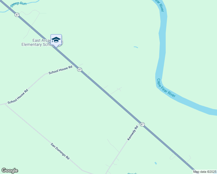 map of restaurants, bars, coffee shops, grocery stores, and more near 21911 North Carolina 87 in Riegelwood