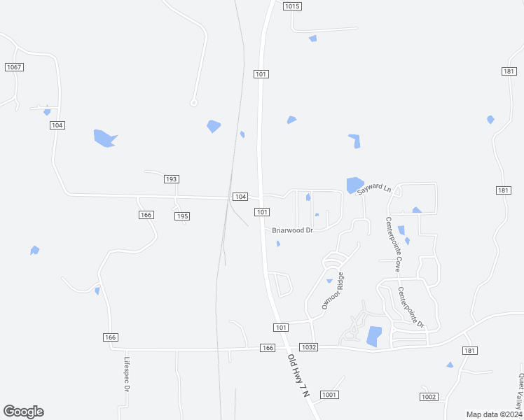 map of restaurants, bars, coffee shops, grocery stores, and more near 431 County Road 101 in Oxford