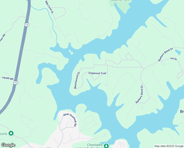 map of restaurants, bars, coffee shops, grocery stores, and more near 7742 Elm Circle in Murrayville