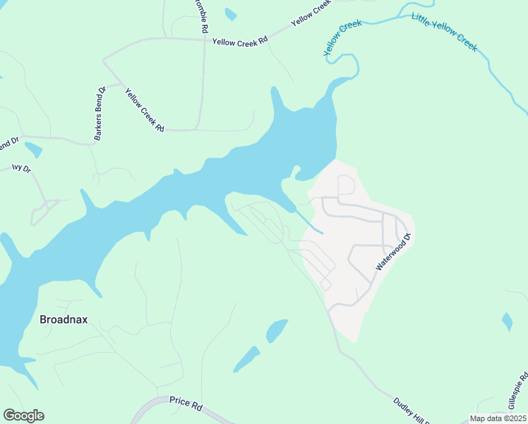 map of restaurants, bars, coffee shops, grocery stores, and more near 5525 Mountain Shores Circle in Gainesville