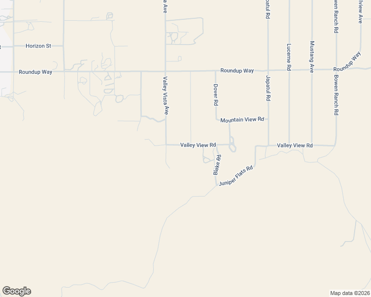 map of restaurants, bars, coffee shops, grocery stores, and more near 23777 Valley View Road in Apple Valley