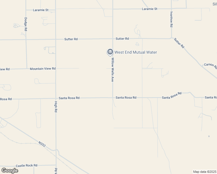 map of restaurants, bars, coffee shops, grocery stores, and more near 8970 Willow Wells Avenue in Lucerne Valley
