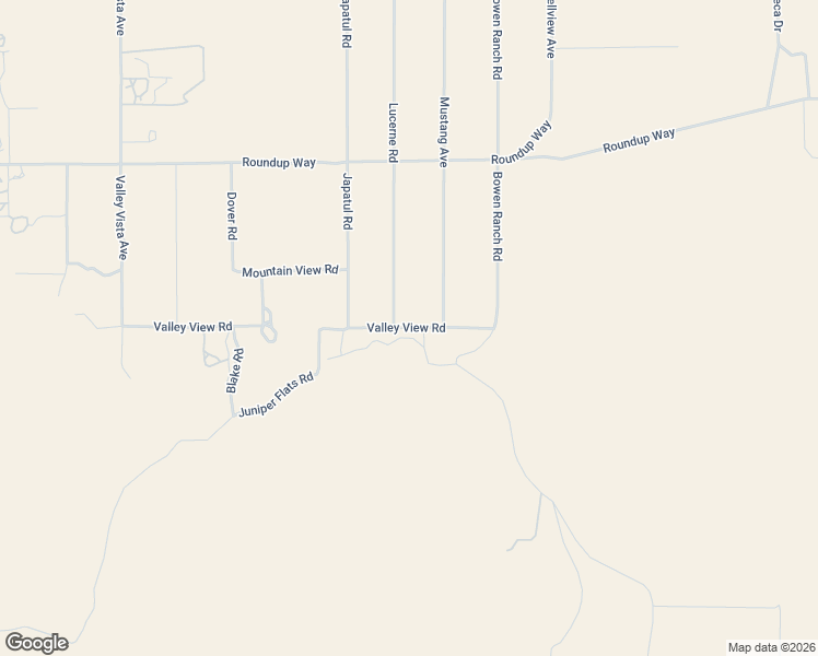 map of restaurants, bars, coffee shops, grocery stores, and more near 24228 Valley View Road in Apple Valley
