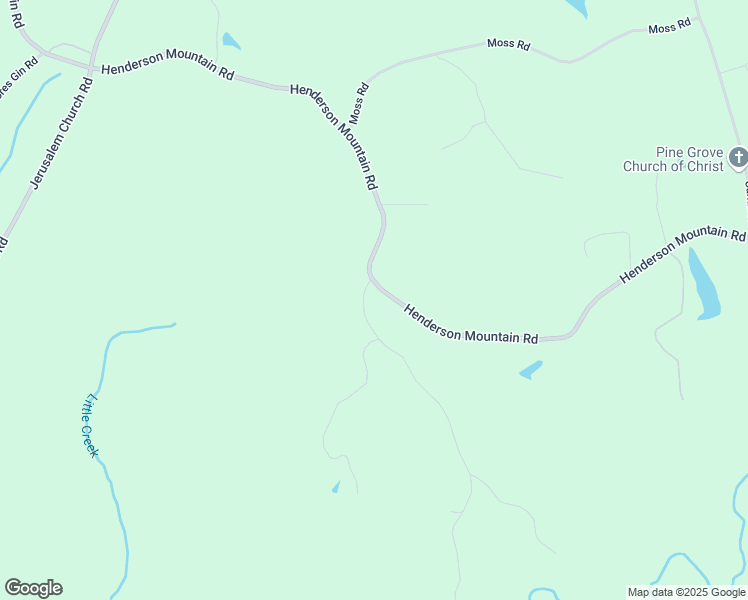 map of restaurants, bars, coffee shops, grocery stores, and more near 9351 Henderson Mountain Road in Fairmount