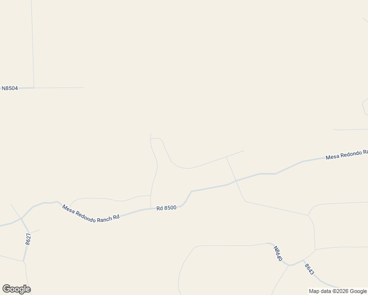 map of restaurants, bars, coffee shops, grocery stores, and more near Mesa Redondo Ranch Road in Concho