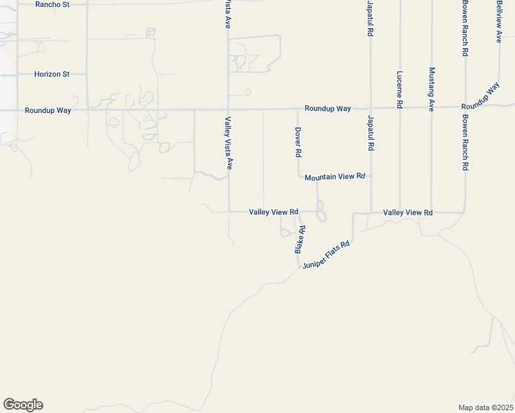 map of restaurants, bars, coffee shops, grocery stores, and more near 23766 Valley View Road in Apple Valley