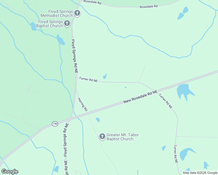 map of restaurants, bars, coffee shops, grocery stores, and more near 1439 Turner Road Northeast in Rome