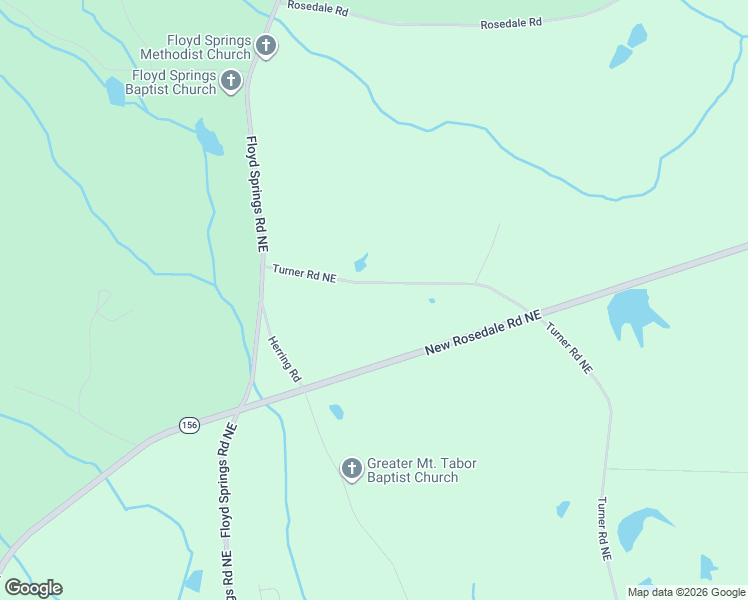 map of restaurants, bars, coffee shops, grocery stores, and more near 1439 Turner Road Northeast in Rome