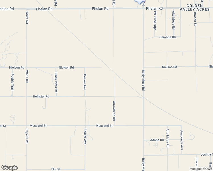 map of restaurants, bars, coffee shops, grocery stores, and more near 9234 Arrowhead Road in Phelan