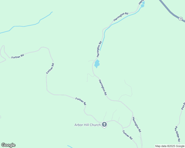 map of restaurants, bars, coffee shops, grocery stores, and more near 0 Harrington Road in Ball Ground