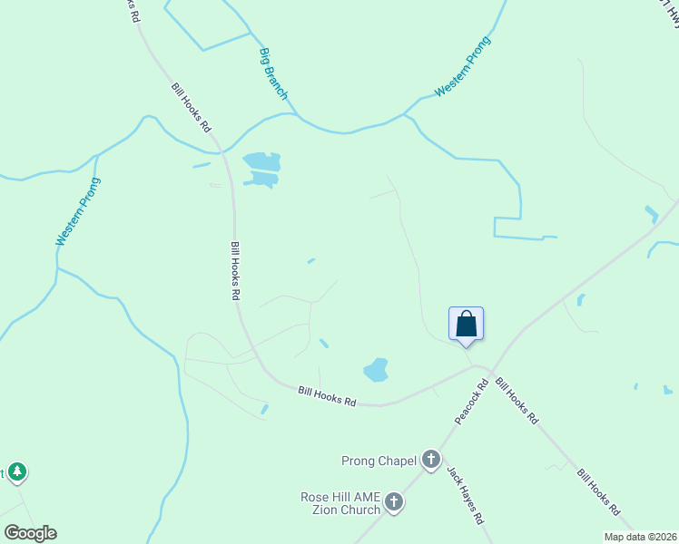 map of restaurants, bars, coffee shops, grocery stores, and more near 263 Saint Andrews Drive in Whiteville