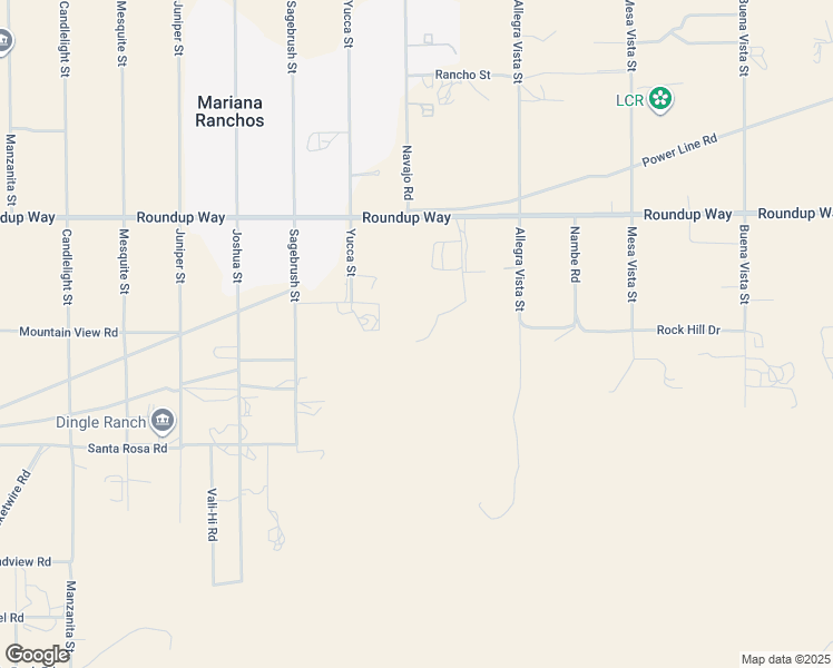map of restaurants, bars, coffee shops, grocery stores, and more near 9125 Cholla Road in Apple Valley