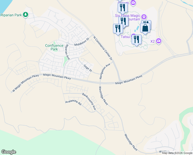 map of restaurants, bars, coffee shops, grocery stores, and more near in 