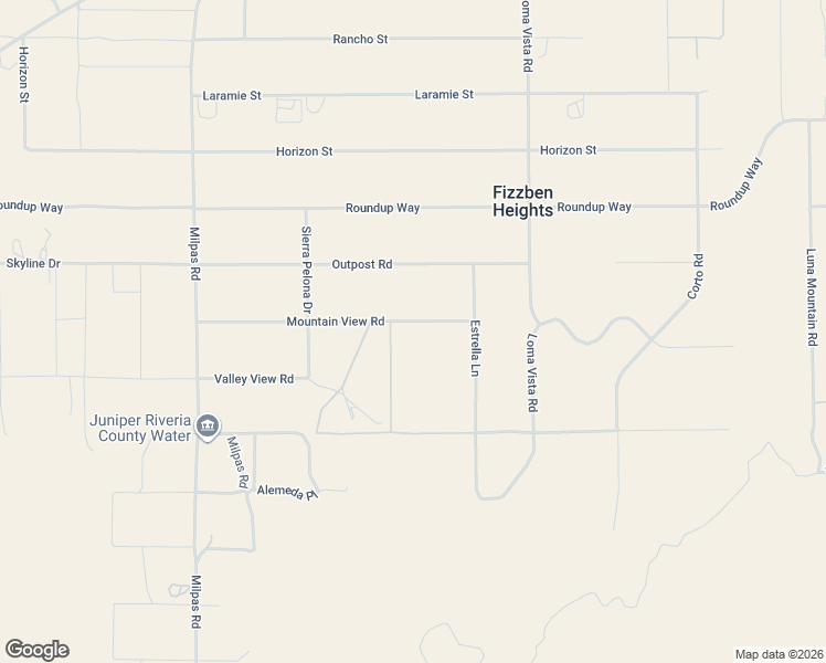 map of restaurants, bars, coffee shops, grocery stores, and more near 26097 Mountain View Road in Apple Valley