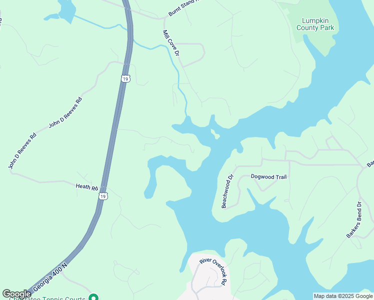 map of restaurants, bars, coffee shops, grocery stores, and more near 380 Fredricks Cove in Dawsonville