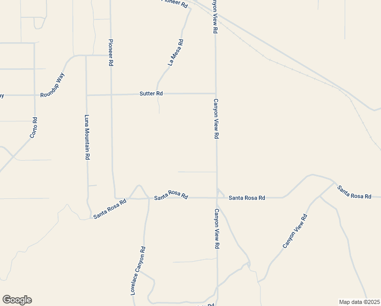 map of restaurants, bars, coffee shops, grocery stores, and more near Canyon View Road in San Bernardino County